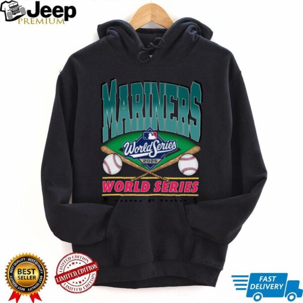 Seattle Mariners World Series 2025 Franklin Baseball Bat Logo TShirt