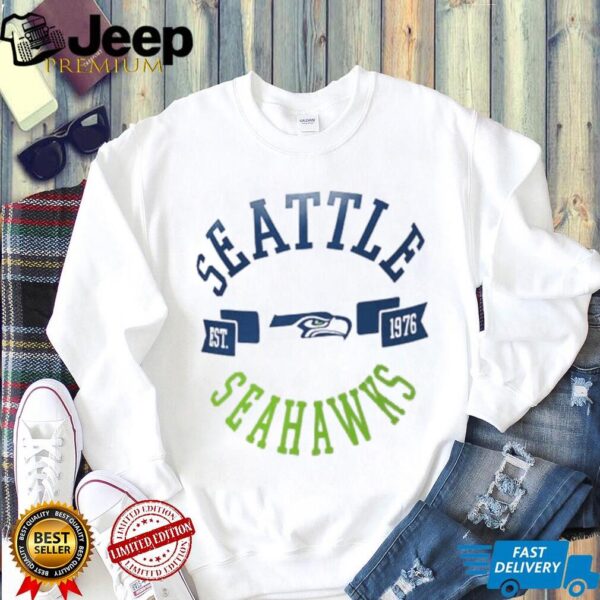 Seattle Seahawks Womens Grey City Fitted Shirt