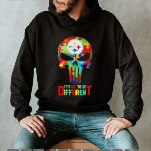 Skull Pittsburgh Steelers it’s ok to be different shirt