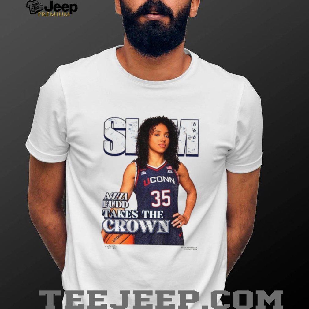 Slam Azzi Fudd Takes the Crown UConn Huskies Big East Conference WNBA shirt Slam Azzi Fudd Takes the Crown UConn Huskies Big East Conference WNBA shirt