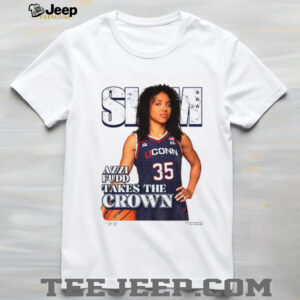 Slam Azzi Fudd Takes the Crown UConn Huskies Big East Conference WNBA shirt
