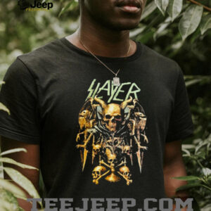 Slayer Farewell Tour 2025 Skull Throne Art With Tour Dates Unisex T Shirt