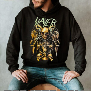 Slayer Farewell Tour 2025 Skull Throne Art With Tour Dates Unisex T Shirt