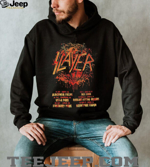 Slayer Farewell Tour 2025 Unisex T Shirts