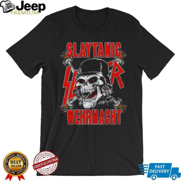 Slayer Slaytanic Wehrmacht World Tour 1989 Unisex T Shirt