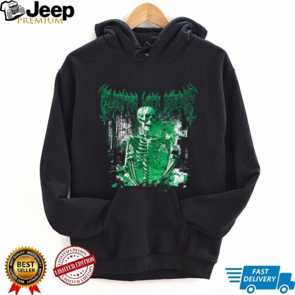 Sleeping With Sirens Shop DV Metal Skeleton Shirt
