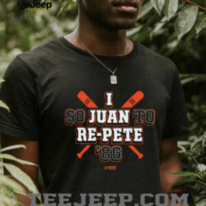 Smack Apparel Shop New York Mets Baseball I So Juan To Re Pete Tee