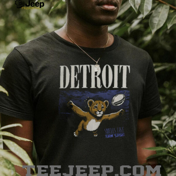 Smells Like Team Spirit Detroit T Shirt