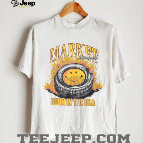 Smiley Burnt Rubber T Shirt