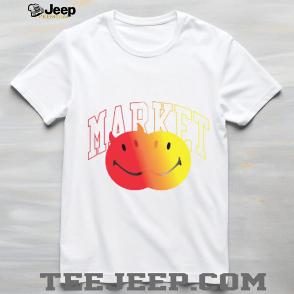 Smiley good and evil t shirt