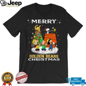 Snoopy California Golden Bears Christmas Shirt Funny Holiday Football T Shirt