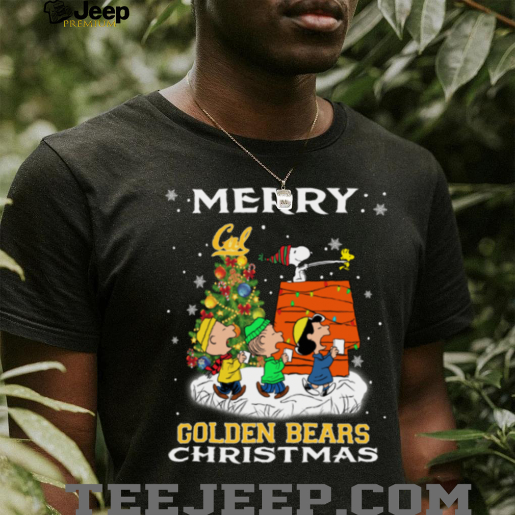 Snoopy California Golden Bears Christmas Shirt Funny Holiday Football T Shirt Snoopy California Golden Bears Christmas Shirt Funny Holiday Football T Shirt