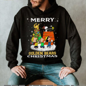 Snoopy California Golden Bears Christmas Shirt Funny Holiday Football T Shirt