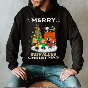 Snoopy Colorado Buffaloes Christmas Shirt Funny Holiday Football T Shirt