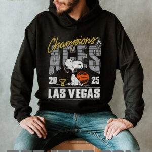 Snoopy Las Vegas Aces Legend Basketball WNBA Champions 2025 shirt