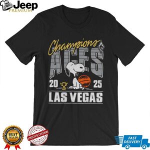 Snoopy Las Vegas Aces Legend Basketball WNBA Champions 2025 shirt
