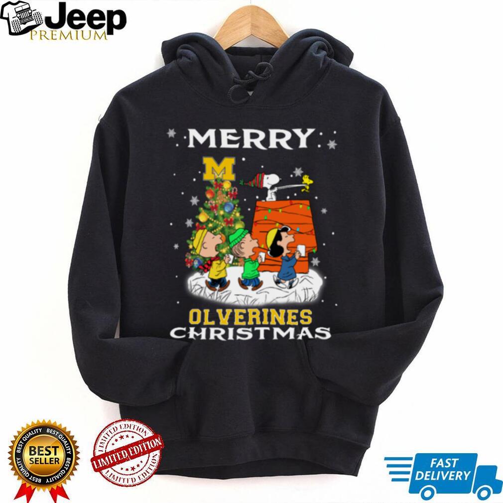 Snoopy Michigan Wolverines Christmas Shirt Funny Holiday Football T Shirt Snoopy Michigan Wolverines Christmas Shirt Funny Holiday Football T Shirt