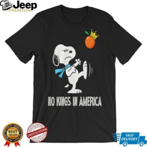 Snoopy No Kings In America Shirt