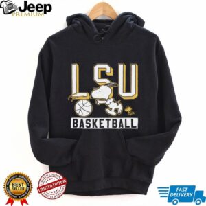 Snoopy Peanuts x LSU Basketball Tee Streaker Sports