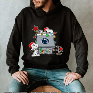 Snoopy Penn State Nittany Lions Christmas Shirt 2025 Holiday Football Gift Tee