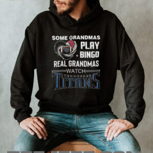 Some Grandmas Play Bingo Real Grandmas Watch Tennessee Titans Diamond Heart 2025 T shirt