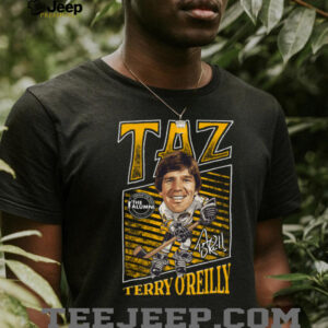 Spittin’ Chiclets Merch Spittin Chiclets x Alumni Association Terry O’Reilly Taz T Shirt