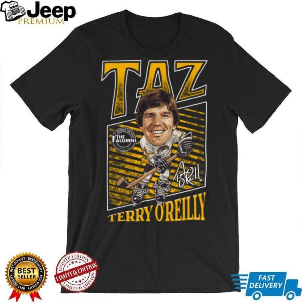 Spittin’ Chiclets Merch Spittin Chiclets x Alumni Association Terry O’Reilly Taz T Shirt