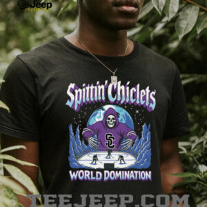 Spittin Chiclets Podcast Merch World Domination Hoodie