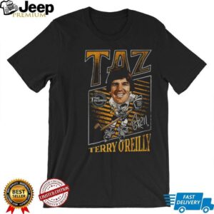 Spittin Chiclets x NHL Alumni Association Terry O’Reilly Taz shirt