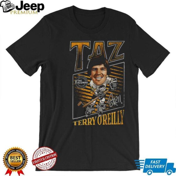 Spittin Chiclets x NHL Alumni Association Terry O’Reilly Taz shirt