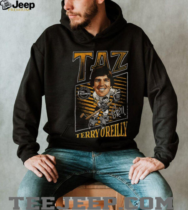 Spittin Chiclets x NHL Alumni Association Terry O’Reilly Taz shirt