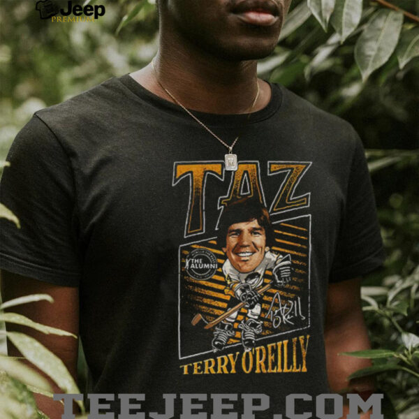 Spittin Chiclets x NHL Alumni Association Terry O’Reilly Taz shirt
