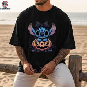 Spooky Stitch Pumpkin Pal Tee