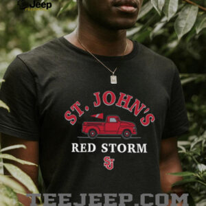 St. John's Red Storm Classic College Truck Graphic Shirt