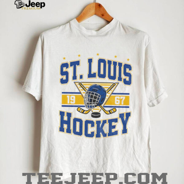 St. Louis Blues Hockey logo est 1967 Hockey lover shirt