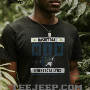 Stadium Essentials Heather Black Minnesota Lynx Relaxed Fit Big Shot Vintage Wash T Shirt