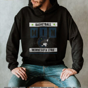 Stadium Essentials Heather Black Minnesota Lynx Relaxed Fit Big Shot Vintage Wash T Shirt