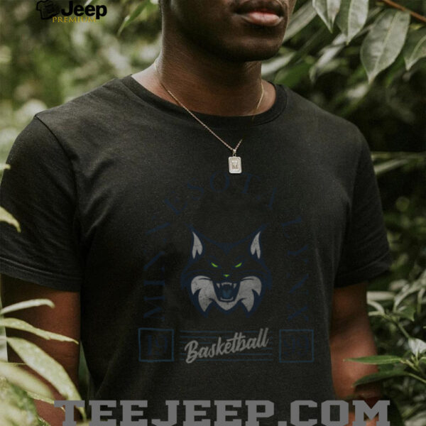 Stadium Essentials Platinum Minnesota Lynx Lay Low Vintage Wash Relaxed Fit T Shirt
