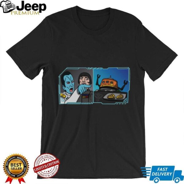 Star Wars Rebels Thrawn vs Chopper Cartoon TShirt