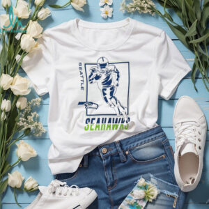 Starter Seattle Seahawks White Grid Shirt