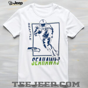 Starter Seattle Seahawks White Grid Shirt