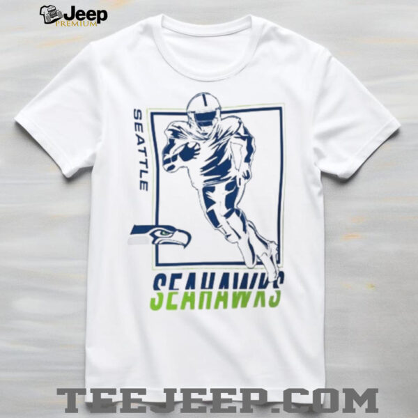 Starter Seattle Seahawks White Grid Shirt