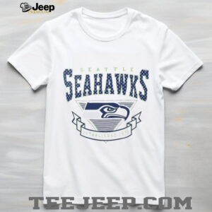 Starter Seattle Seahawks White Mesh 80s Logo Shirt