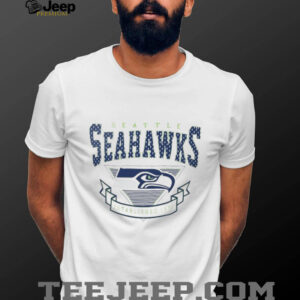 Starter Seattle Seahawks White Mesh 80s Logo Shirt