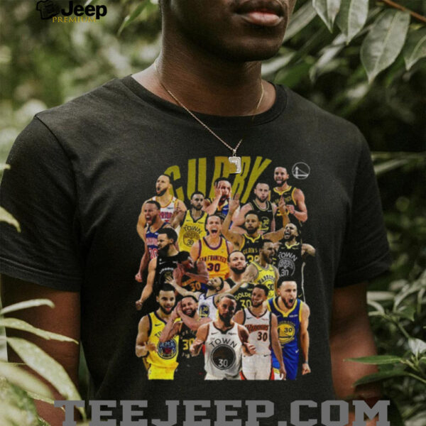 Stephen Curry 17 seasons in Warriors NBA shirt