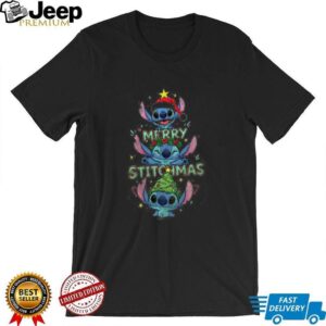 Stitch Santa hat Merry Stitchmas Xmas 2025 shirt