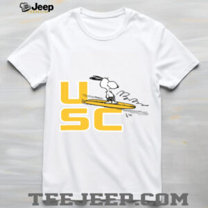 Streaker Sports Shop Peanuts x USC Surf Southern Cal T Shirt