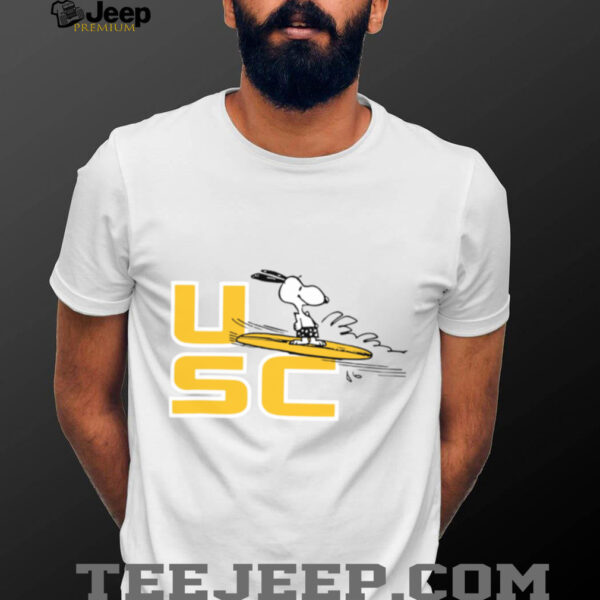Streaker Sports Shop Peanuts x USC Surf Southern Cal T Shirt