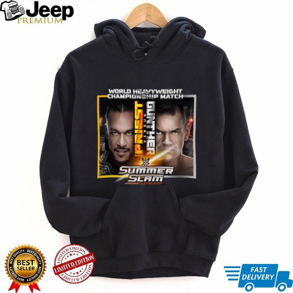 Summerslam 2024 Damian Priest Vs Gunther HoodieShirt Summerslam 2024 Damian Priest Vs Gunther HoodieShirt