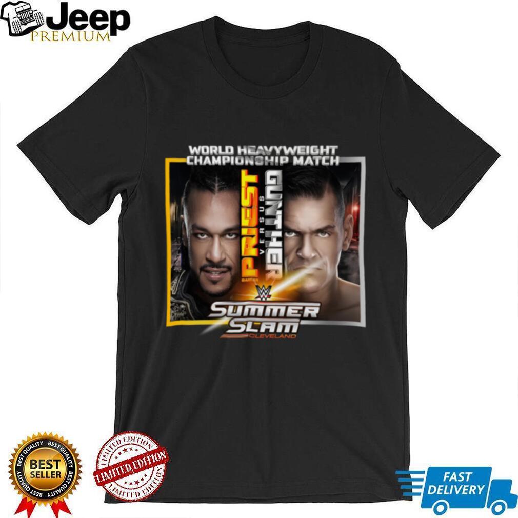 Summerslam 2024 Damian Priest Vs Gunther HoodieShirt Summerslam 2024 Damian Priest Vs Gunther HoodieShirt